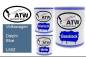 Preview: Volkswagen, Delphi Blue, L55Z: 1L Lackdose + 1L Klarlack + 500ml Härter - Set, von ATW Autoteile West.